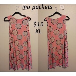 Pink Kaleidoscope Sleeveless Dress